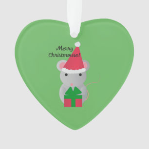 Merry Christmouse Niedlich WeihnachtsMaus Ornament
