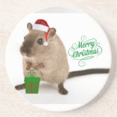 Merry Christmouse Untersetzer (Vorne)