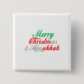 MERRY CHRISTMUKKAH BUTTON (Vorderseite)