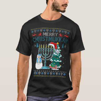 Merry Christmukkah Christmas Xmas 	 Hanukkah Jewis T-Shirt