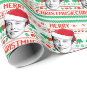 Merry Christmusk Geschenkpapier (Rolleneckpunkt)