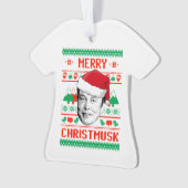 MERRY CHRISTMUSK ORNAMENT (Vorderseite)
