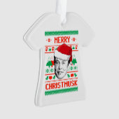 MERRY CHRISTMUSK ORNAMENT (Vorderseite)