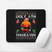 Merry Chrithmith Kith My Ath Hintern Viral Fight M Mousepad (Mit Mouse)