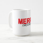 Merry Chrsitmas Coffee Mug Kaffeetasse (Vorderseite Links)
