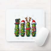 Merry Cklemas Funny Christmas Ckle Lights Holiday Mousepad (Mit Mouse)