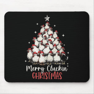 Merry Cluckin Weihnachten Weihnachten Weihnachten Mousepad