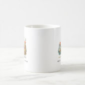 Merry Cluckin Weihnachts-Chickens Coffee Tasse (Mittel)