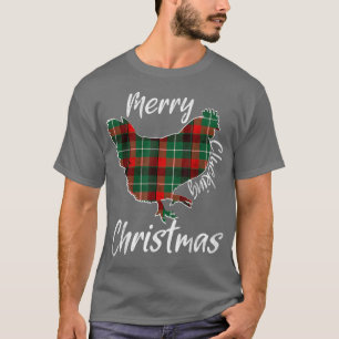 Merry Clucking Weihnachts Funny Chicken Lover Farm T-Shirt