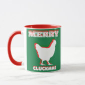 Merry CLUCKMAS Tasse (Links)