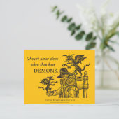 Merry Company Postkarte (Stehend Vorderseite)