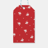 Merry Confetti Christmas Geschenkanhänger (Rückseite)