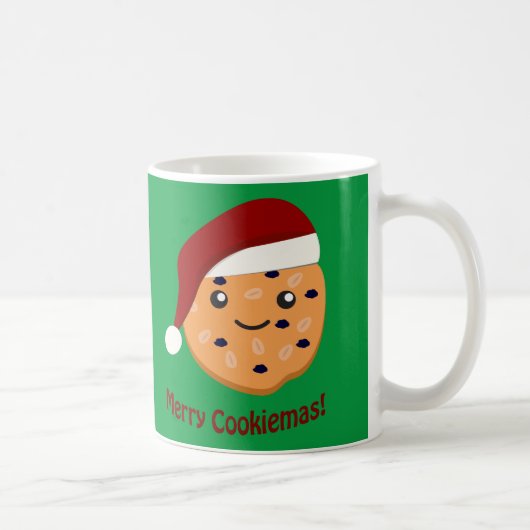 Merry Cookiemas Weihnachtskeks Kaffeetasse (Rechts)