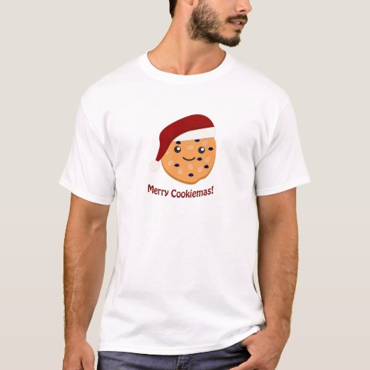 Merry Cookiemas Weihnachtskost T-Shirt (Vorderseite)