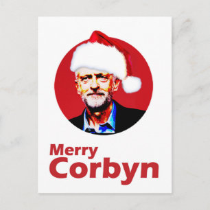 Merry Corbyn - Postcard Feiertagspostkarte
