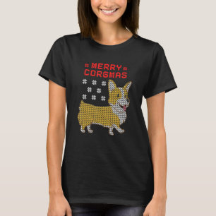 Merry Corgmas Corgi Christmas Dog Eigentümer Xmas T-Shirt
