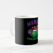 Merry Coronamas Kaffeetasse (Vorderseite Links)