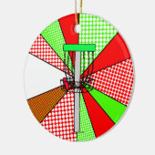 Merry Course-mas Golf Pub Personalisiert Keramik Ornament (Links)