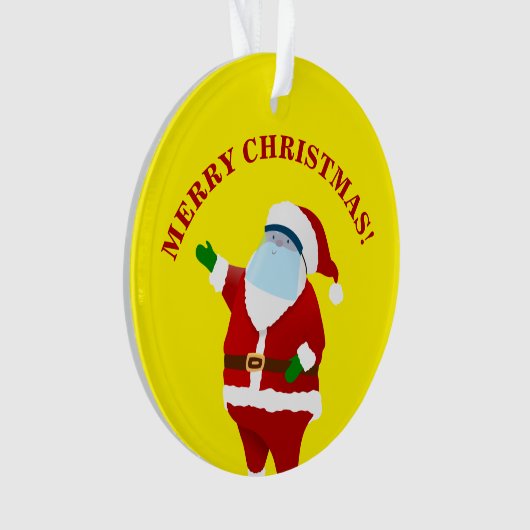 Merry Covid Christmas Ornament (Vorderseite)