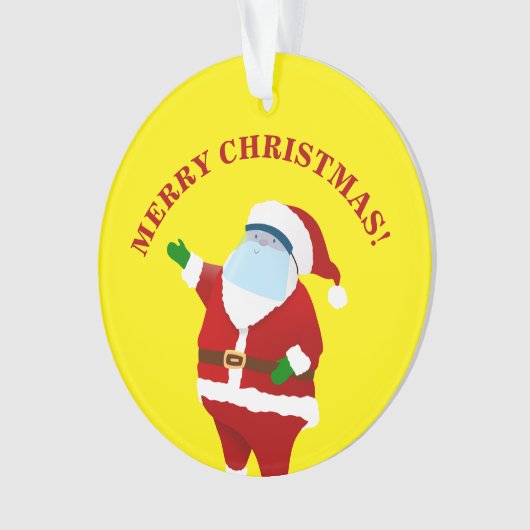 Merry Covid Christmas Ornament (Vorderseite)