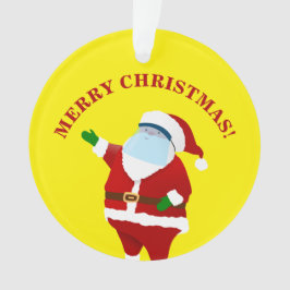 Merry Covid Christmas Ornament