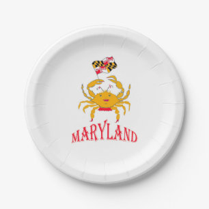 Merry Crab in Maryland, USA Pappteller