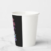 Merry Creepmas Cat Pastel Goth Christmas Skull T-S Pappbecher (Links)