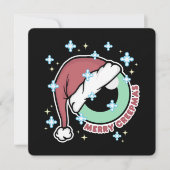 Merry Creepmas Feiertagskarte (Vorderseite)