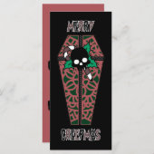 Merry Creepmas Holiday Flat Card (Vorne/Hinten)