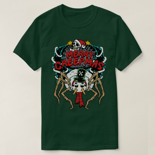 Merry Creepmas Horror TShirt (Design vorne)