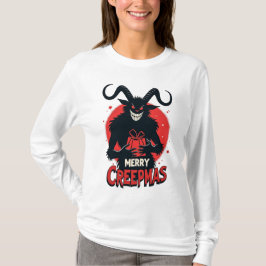Merry Creepmas Krampus Holiday T-Shirt
