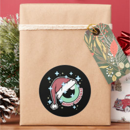 Merry Creepmas Runder Aufkleber