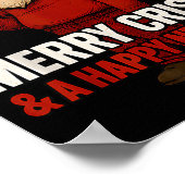 Merry Crisis Happy New Fear Year 2026 Funny Adult Poster (Ecke)