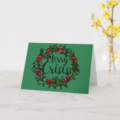 Merry Crisis Karte (Gelbe Blume)