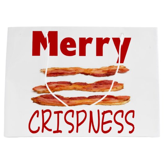 Merry Crispness Bag Große Geschenktüte (Vorderseite)