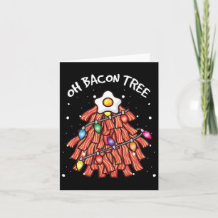 Merry Crispness Oh Bycon Tree Grillen Ugly Christm Karte