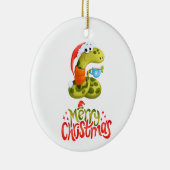 Merry Cristmas Keramik Ornament (Rechts)