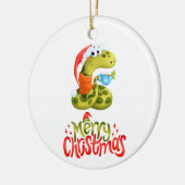 Merry Cristmas Keramik Ornament (Links)