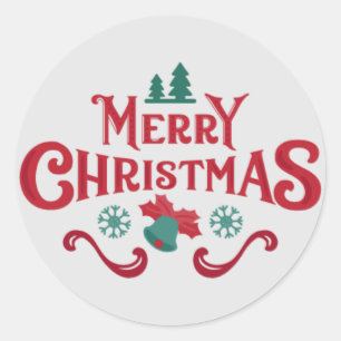 MERRY CRISTMAS STICKER