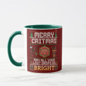 Merry Critmas Loot Drop | Archer Ugly Sweater Tasse (Links)