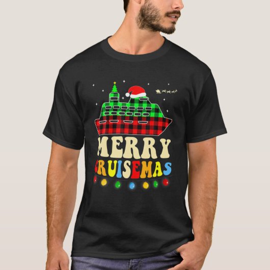 Merry Cruisemas 2022 Weihnachten Weihnachtsfeierta T-Shirt (Vorderseite)