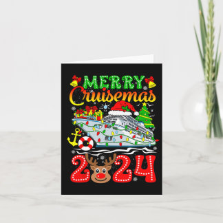 Merry Cruisemas 2024 Cruise Christmas Rudolph Xmas Karte