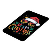 Merry Cruisemas 2024 Weihnachten Weihnachtsmann Magnet (Linke Seite)