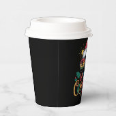 Merry Cruisemas 2024 Weihnachten Weihnachtsmann Pappbecher (Rechts)