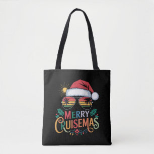 Merry Cruisemas 2024 Weihnachten Weihnachtsmann Tasche
