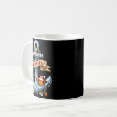 Merry Cruisemas 2025 Nautical Cruise Christmas Fam Kaffeetasse (Vorderseite Links)