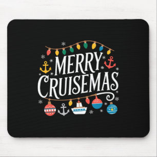 Merry Cruisemas Christmas Cruise S Family Cruisin Mousepad