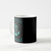 Merry Cruisemas Cruise Christmas Light Matching Fa Kaffeetasse (Vorderseite Links)