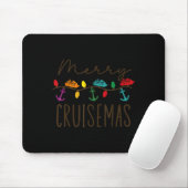 Merry Cruisemas Cruise Christmas Lights Matching F Mousepad (Mit Mouse)