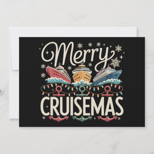 Merry Cruisemas Cruise Family Weihnachten Urlaub (Vorderseite)